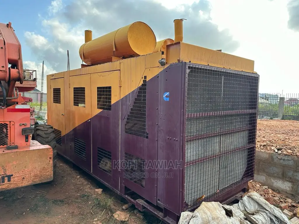 Generator Plant , Cummins Diesel Generator-1250 Kva 60 Hz