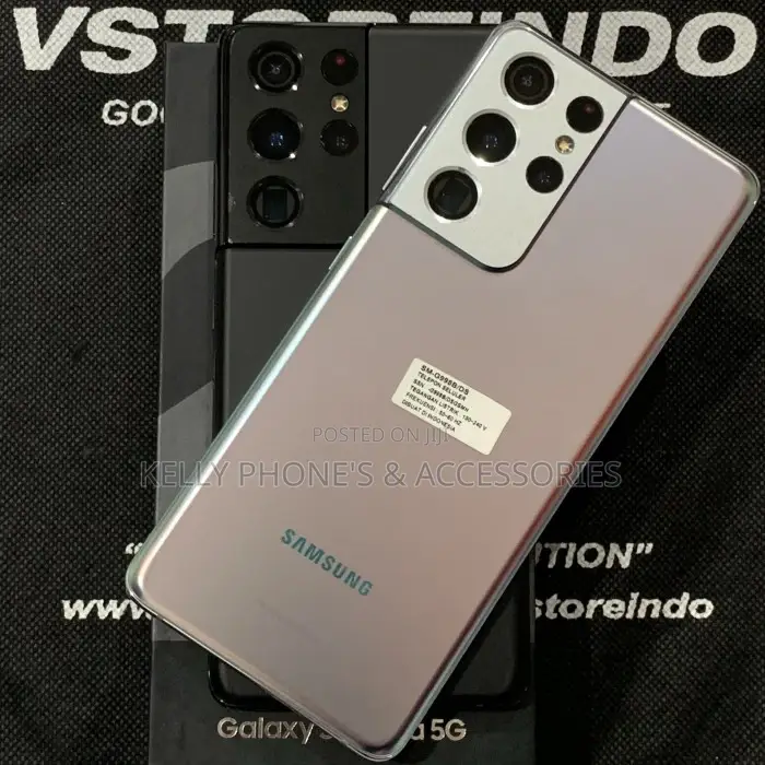 New Samsung Galaxy S21 Ultra 5G 128 GB Silver