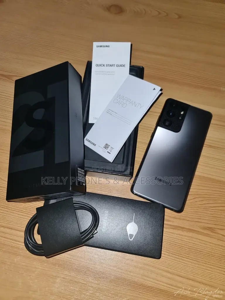 New Samsung Galaxy S21 Ultra 5G 128 GB Silver