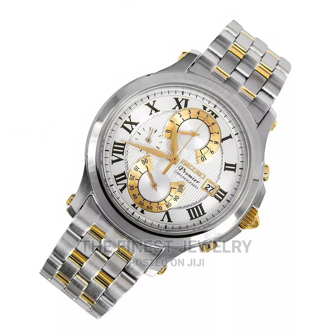 Seiko Double Spc068 Goldretrograde Premier