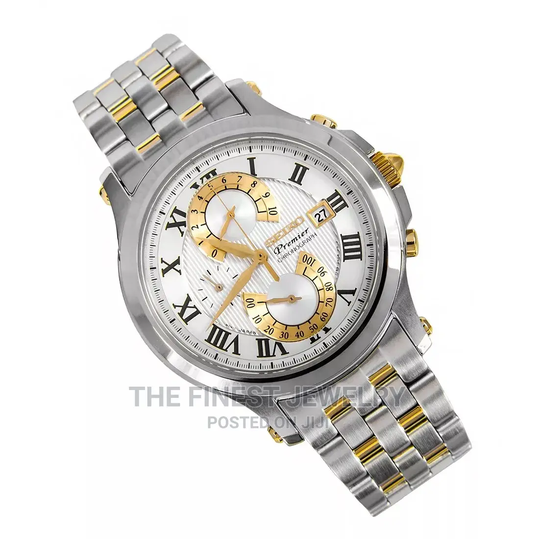 Seiko Double Spc068 Goldretrograde Premier