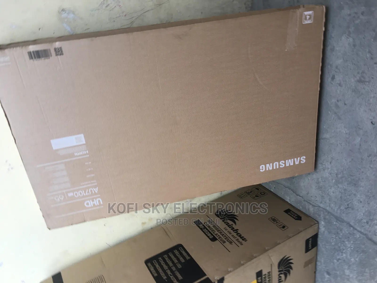 Beneficial Samsung 65” AU7100 Smart Crystal UHD TV