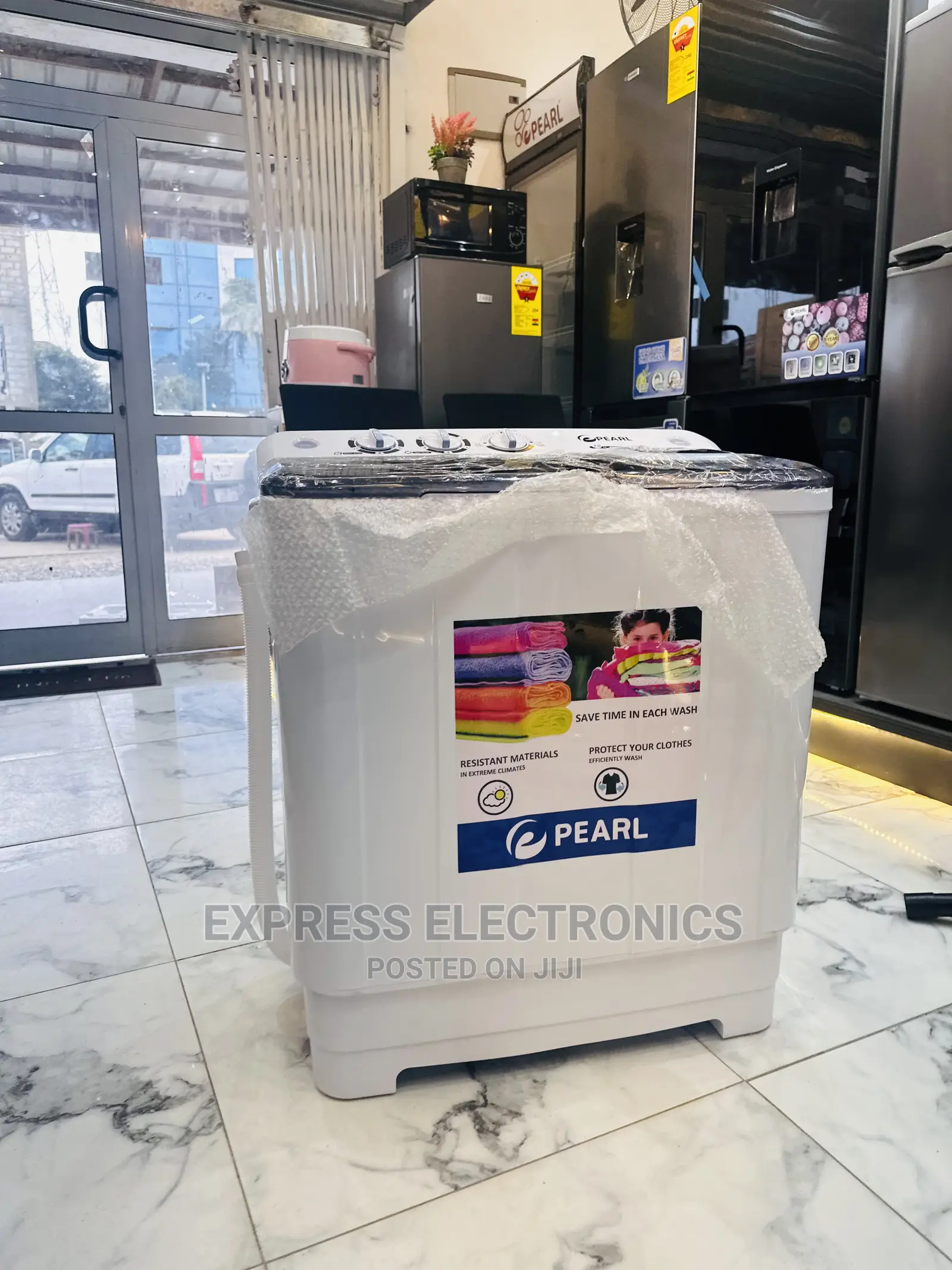 Original New 7kg Topload Washing Machine Pearl Twintub