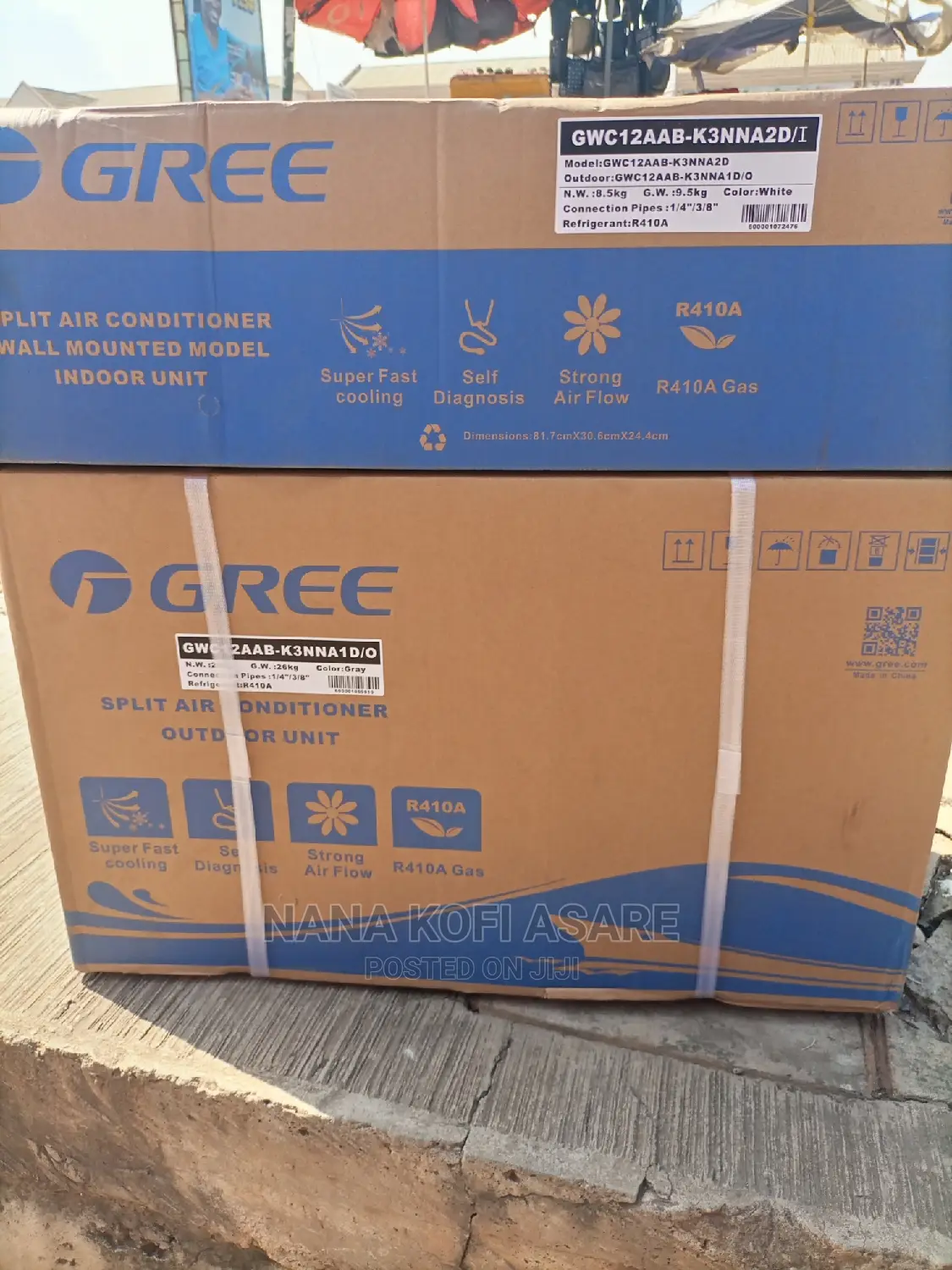 Gree 1.5hp Split Type Ac R410