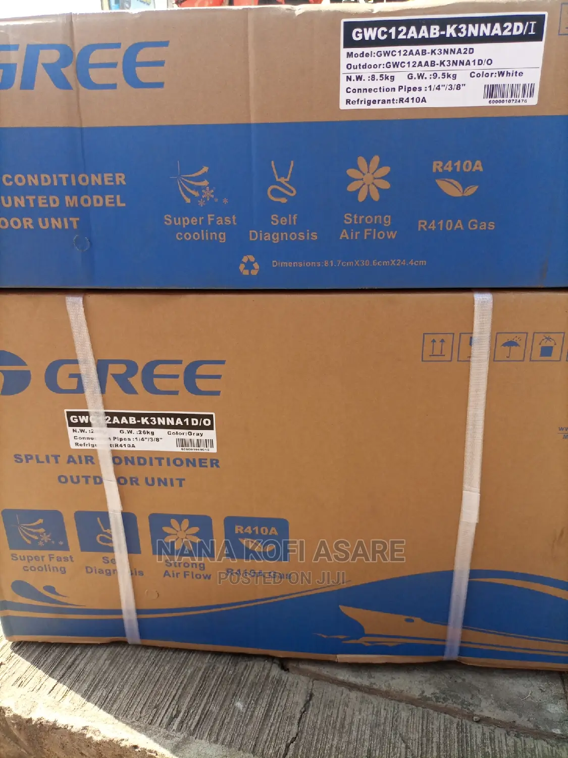 Gree 1.5hp Split Type Ac R410
