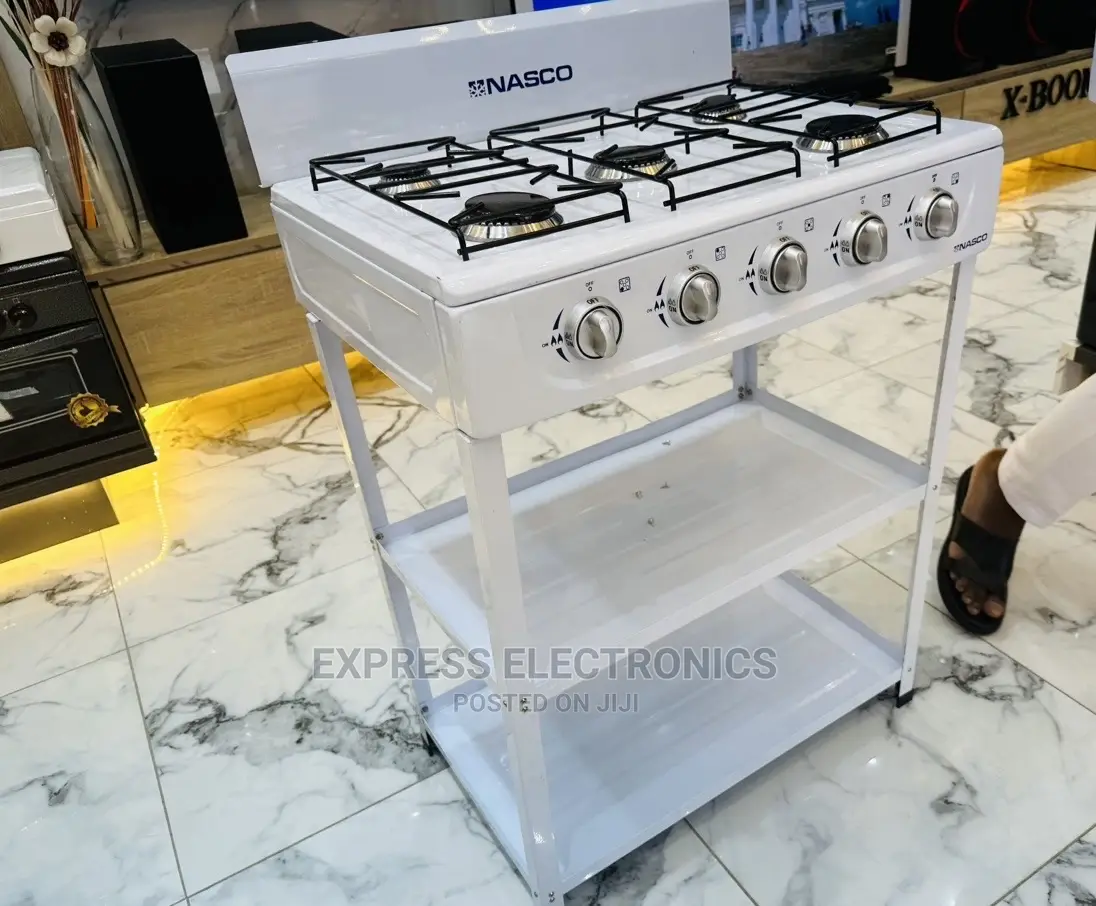 Unique Design  NASCO STOVE 5 GAS BURNERS With Stand