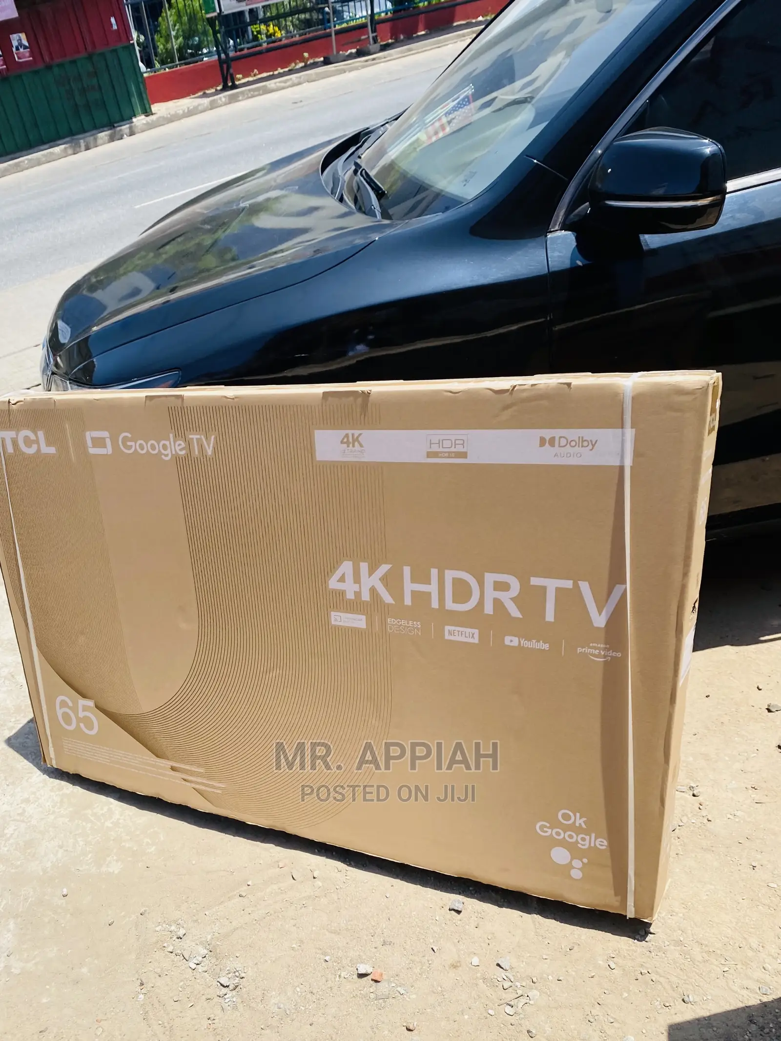 Call or Text Us for TCL 65p635 Frameless HDR Tv(65”).