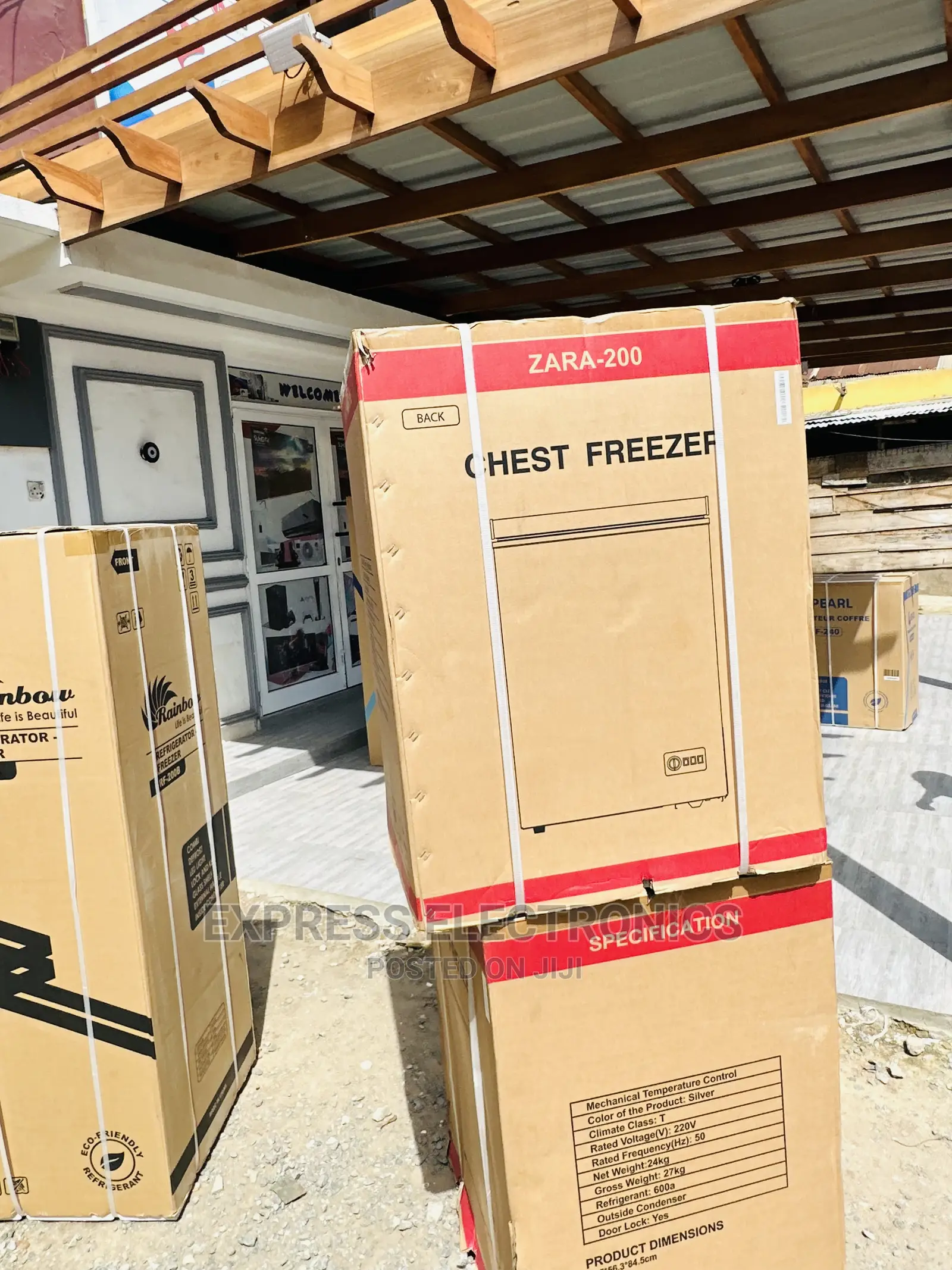 Original Unique Chest Freezer Single Door 142L Zara