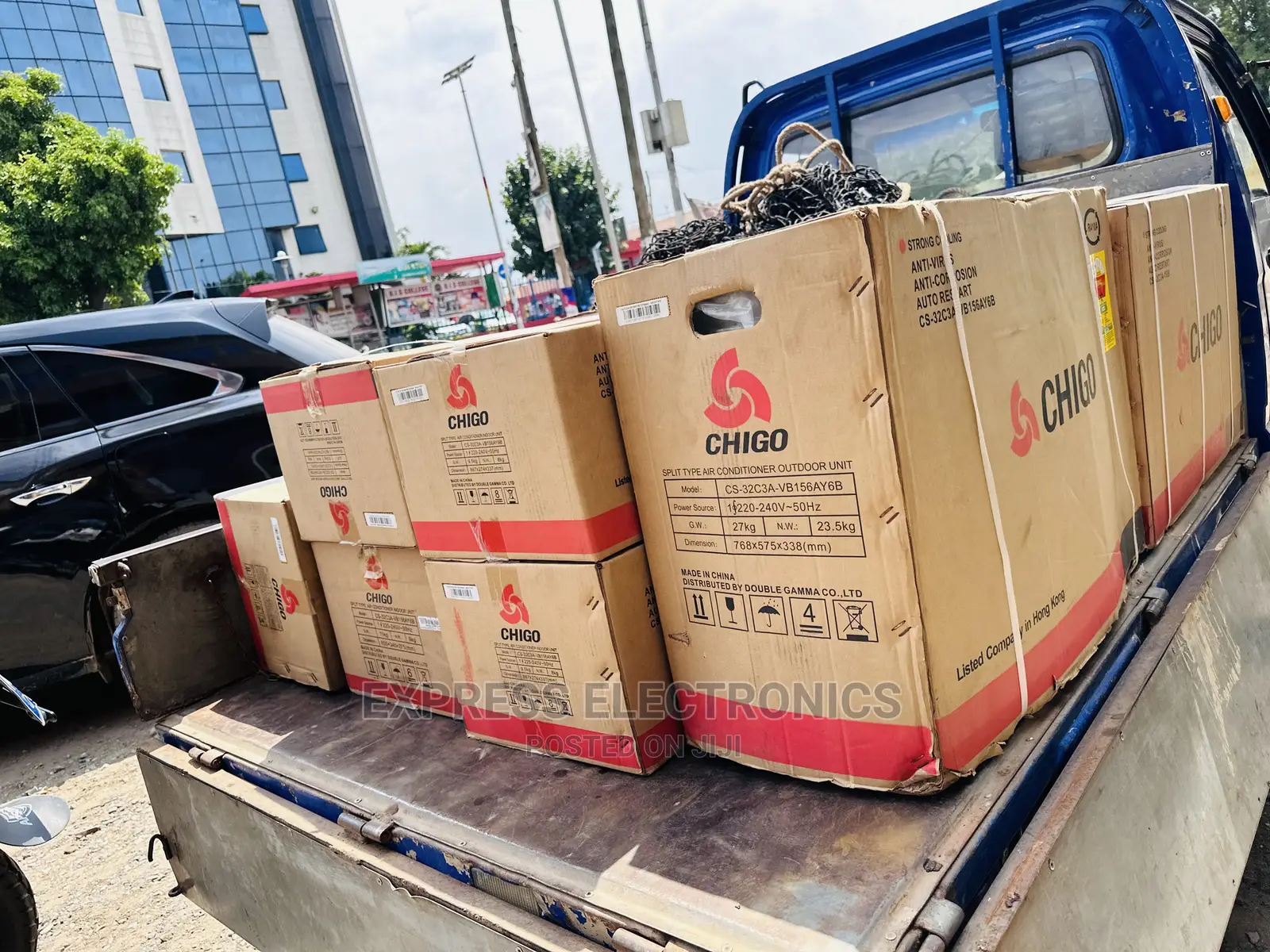 Original New Chigo Split R410 Gas 3.0hl AC White
