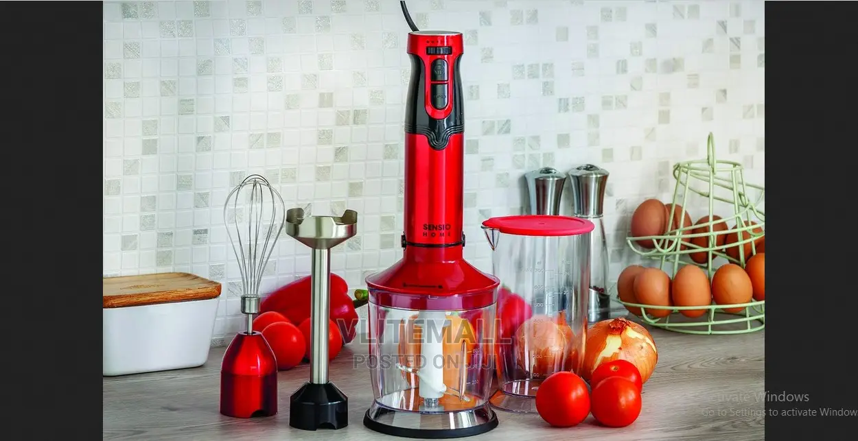 Decakila Cordless Hand Blender- 4 in 1