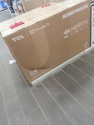 With OK Google TCL 55” Android TV