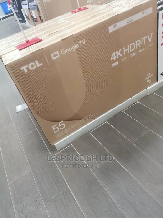 With OK Google TCL 55” Android TV