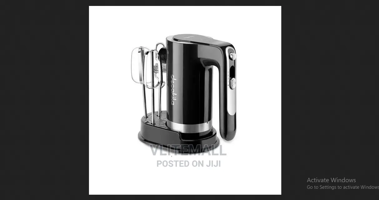 Decakila Cordless Hand Mixer( KMMX006R)