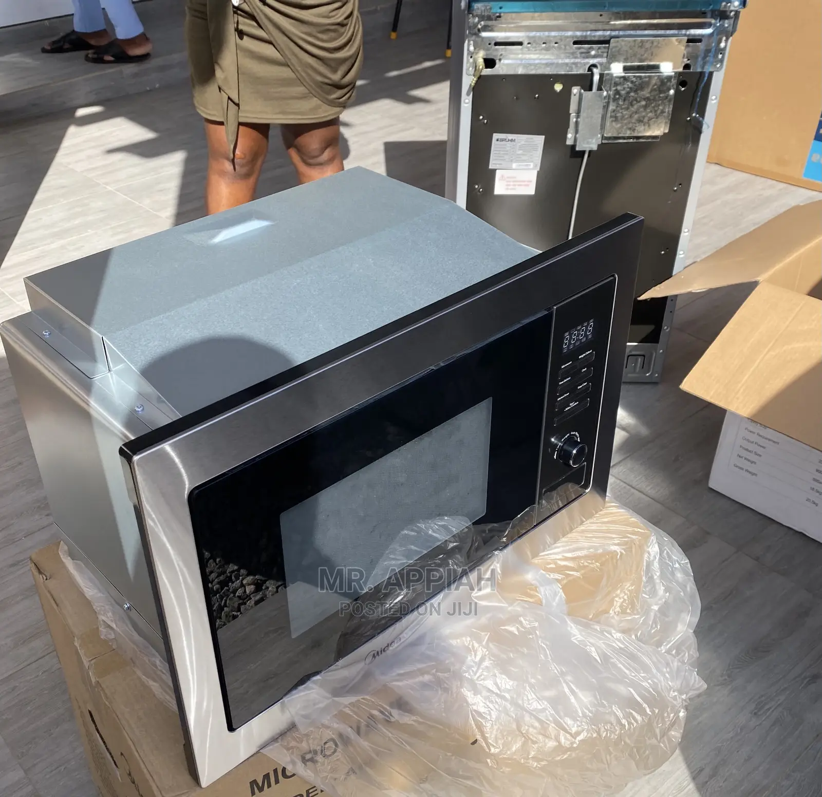 Purchase AM717BS7 Stainless Steel Built-in Microwave,17L