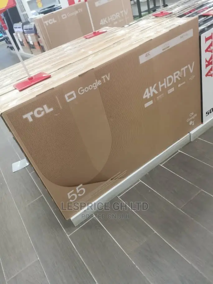 TCL 55” Smart HDR/HD/UHD Netflix TV