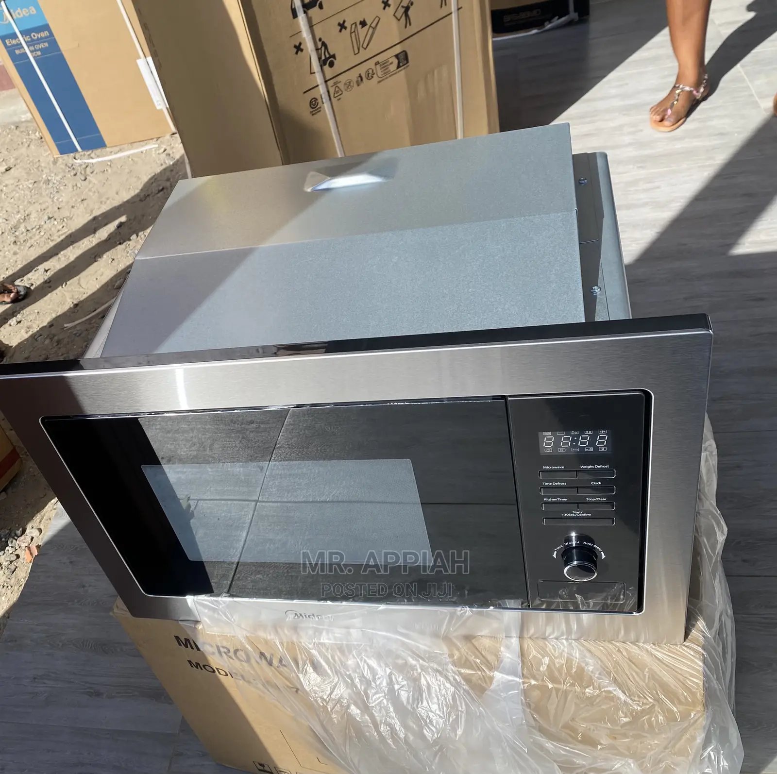(AM925BVE)Purchase📦 Midea 25L Built-in Microwave From 10gig.