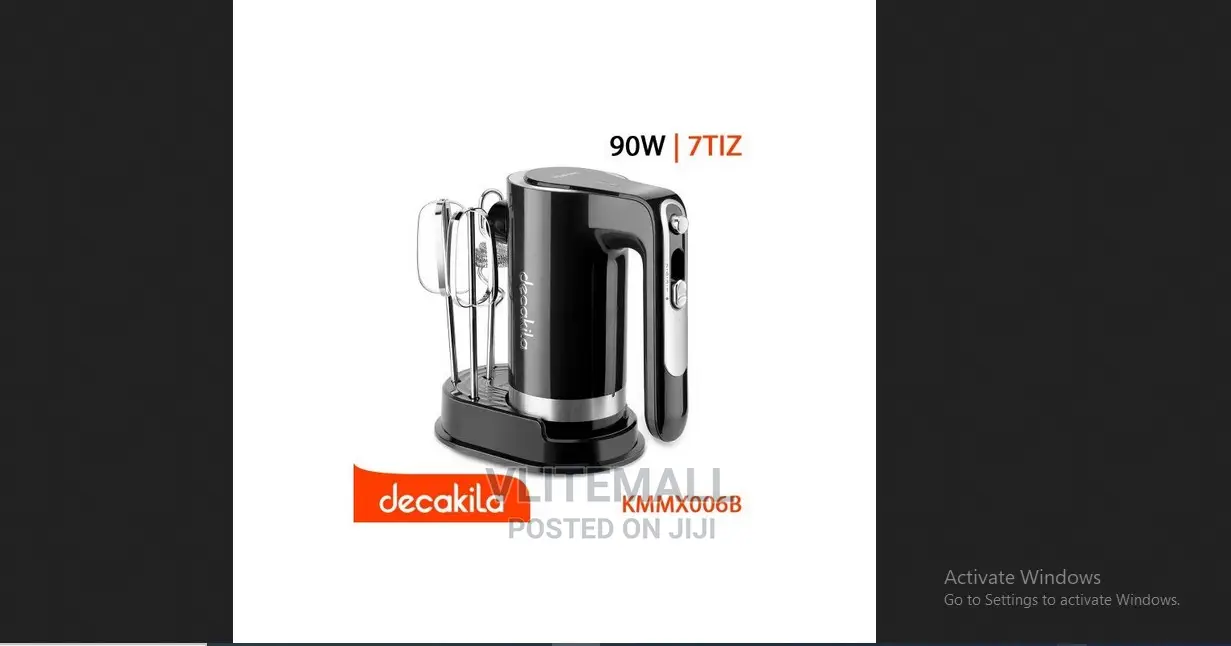 Decakila Cordless Hand Mixer( KMMX006B)