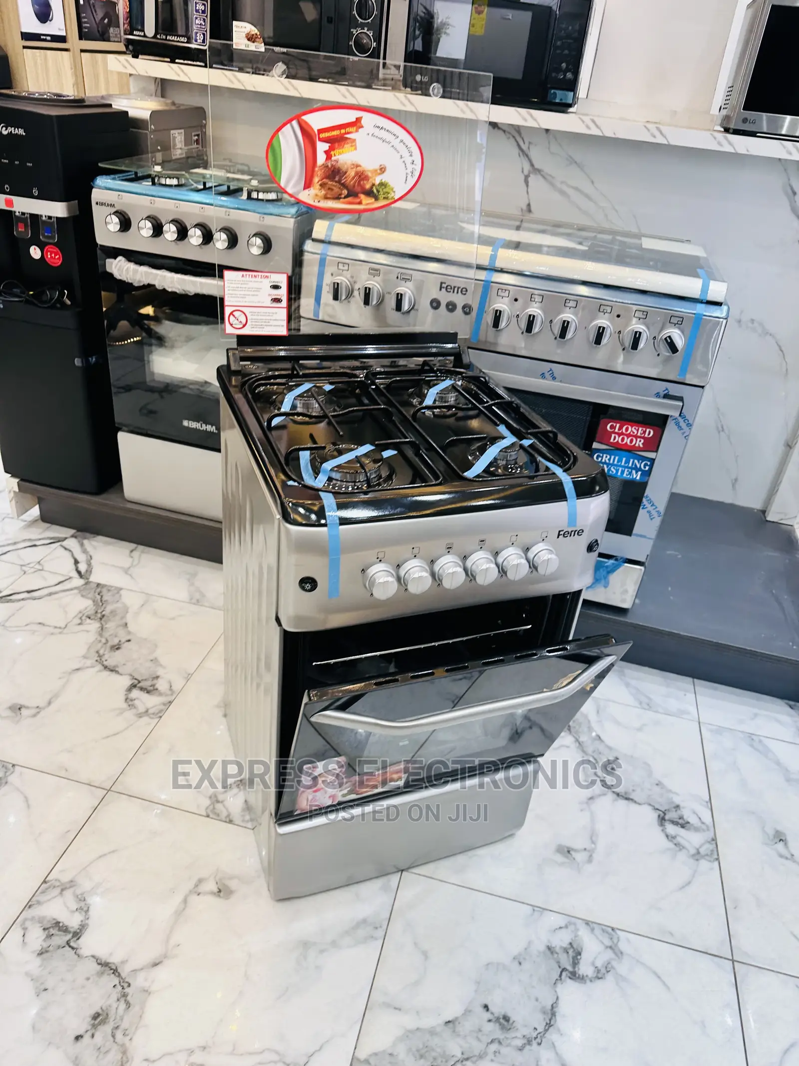 Enamel Trivet Gas Cooker Oven 4burner Stove 50/55