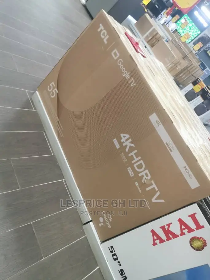 TCL 55” Android HDRTV ~ Edgeless Design