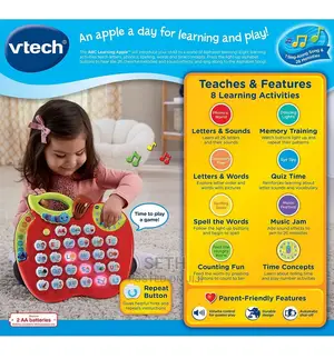 Children Kids Vtech Abc Learning Apple