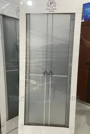 Paladin Glass Washroom Doors With Frames Keys