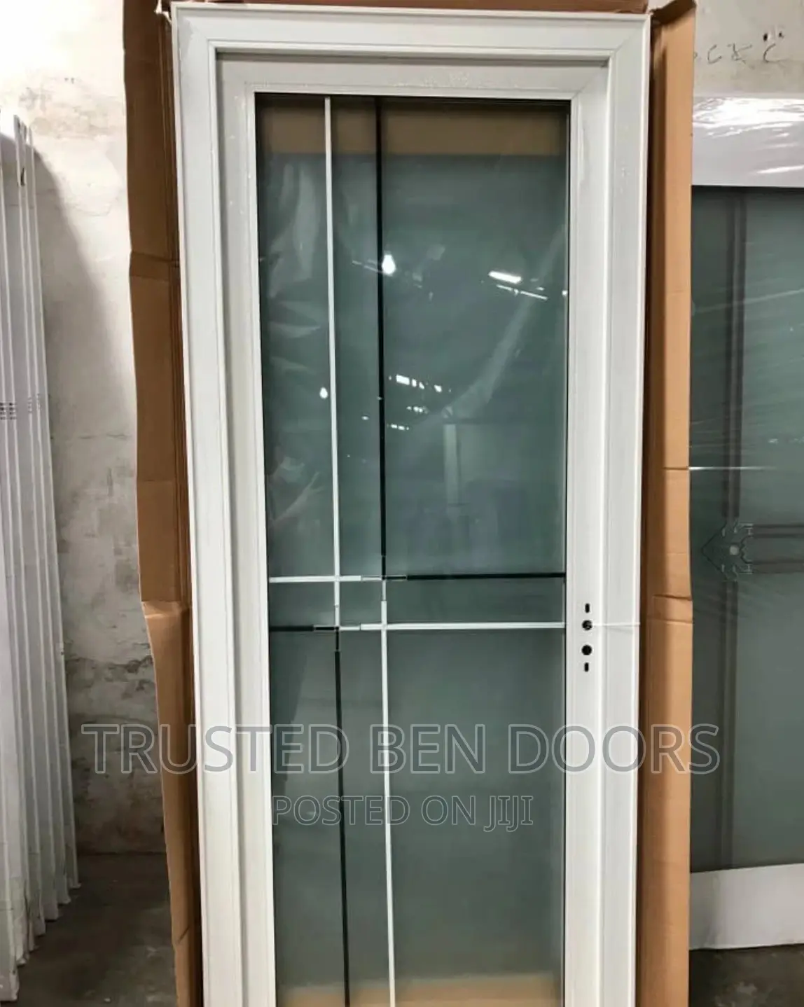 Paladin Glass Washroom Doors With Frames Keys