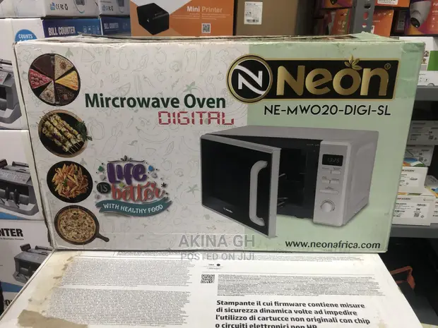 Neon 20L Digital Microwave With Defrost NE-MWO20