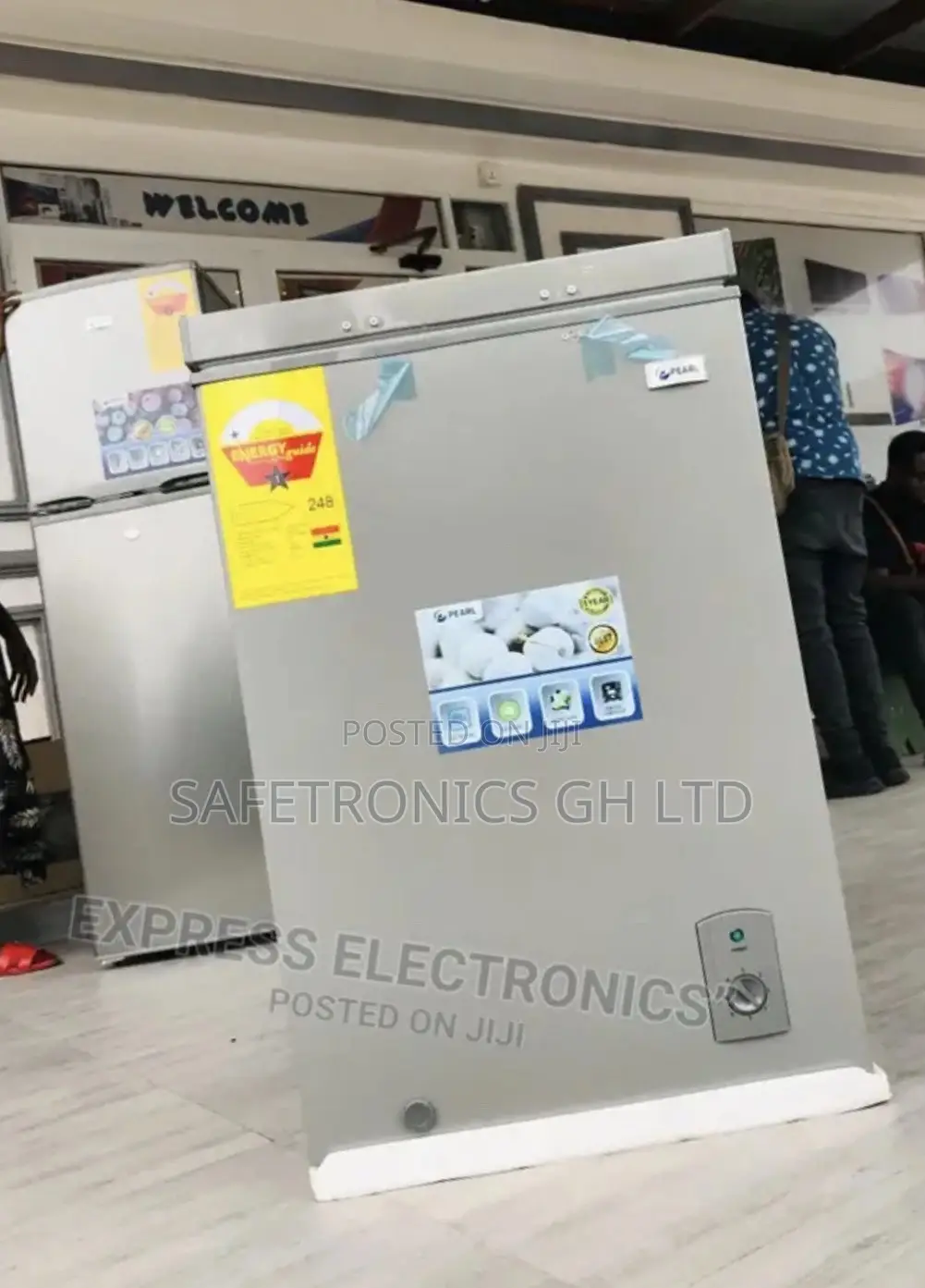 One Door Chest Freezer Pearl PCF- Available