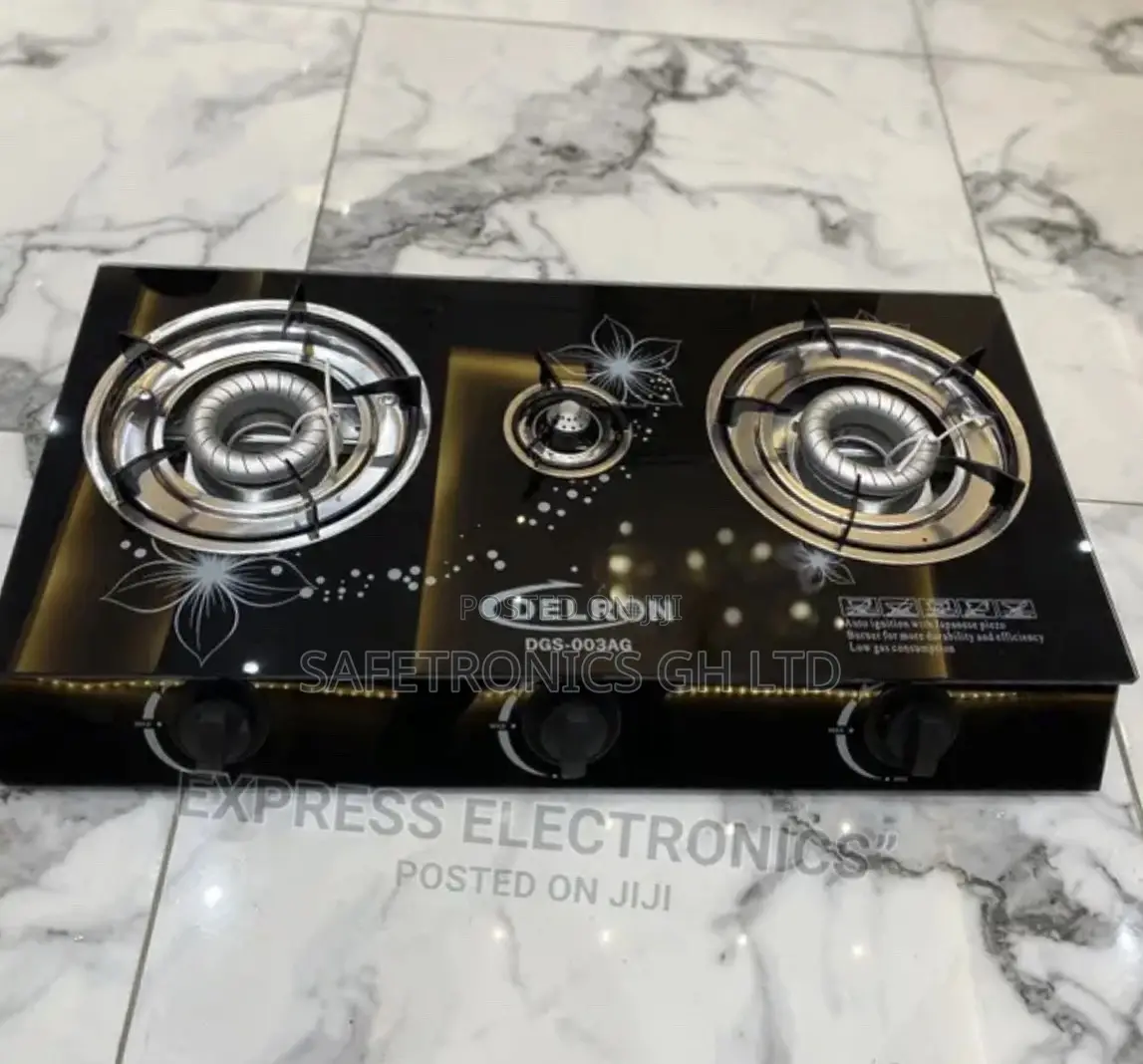 Original Best 3 Gas Stove Cooker Electric Delron 