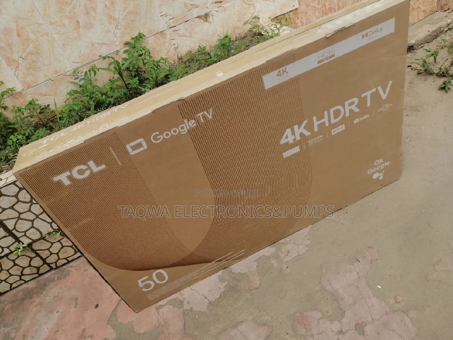 HDR 50 Inches TCL Smart Tv
