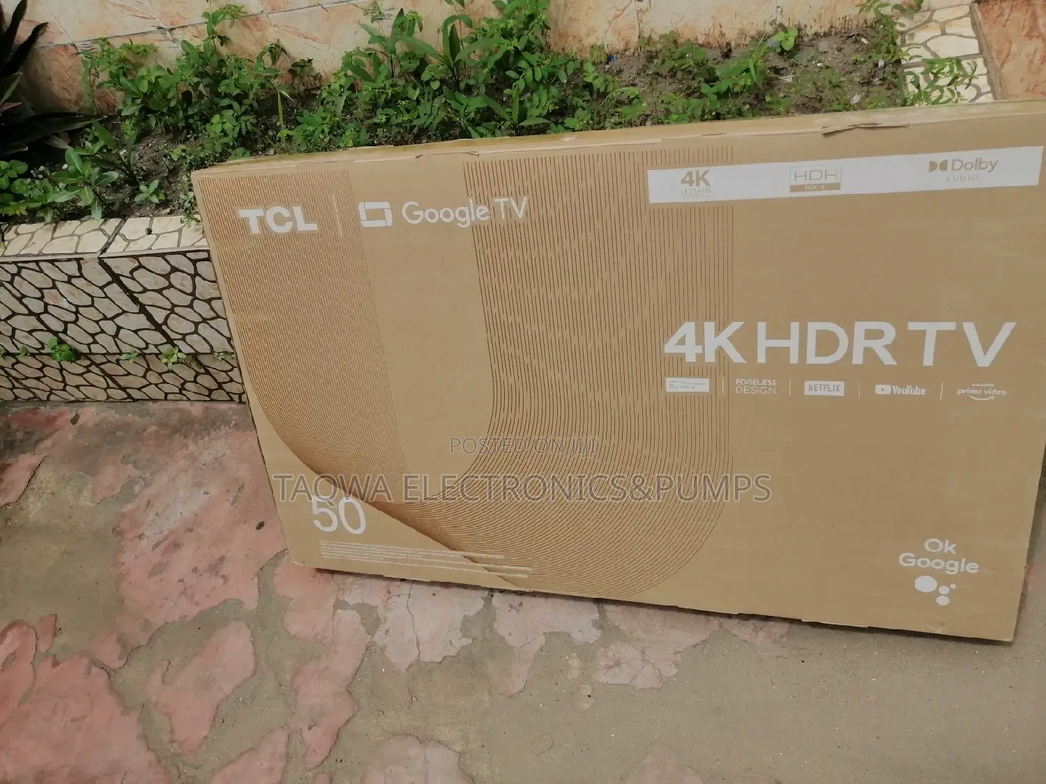 Original 50 Inches TCL Smart Tv