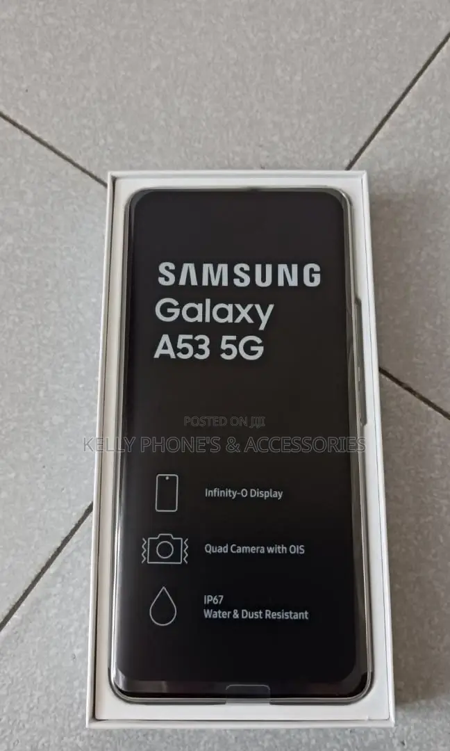 New Samsung Galaxy A53 5G 128 GB Black
