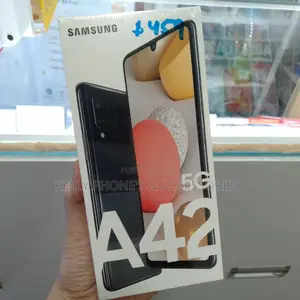 New Samsung Galaxy A42 5G 128 GB Black