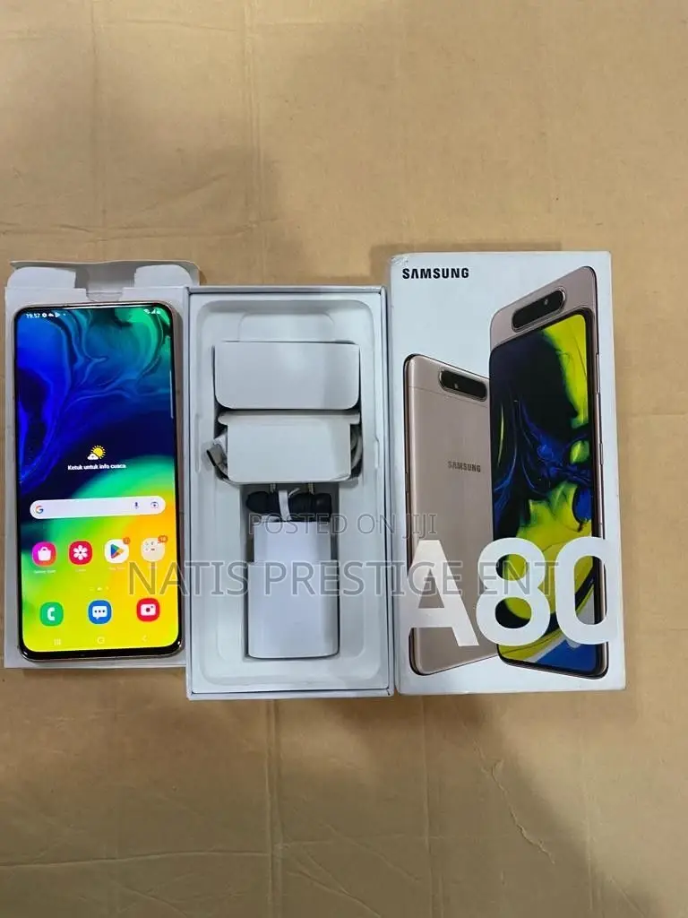 New Samsung Galaxy A80 128 GB Gold