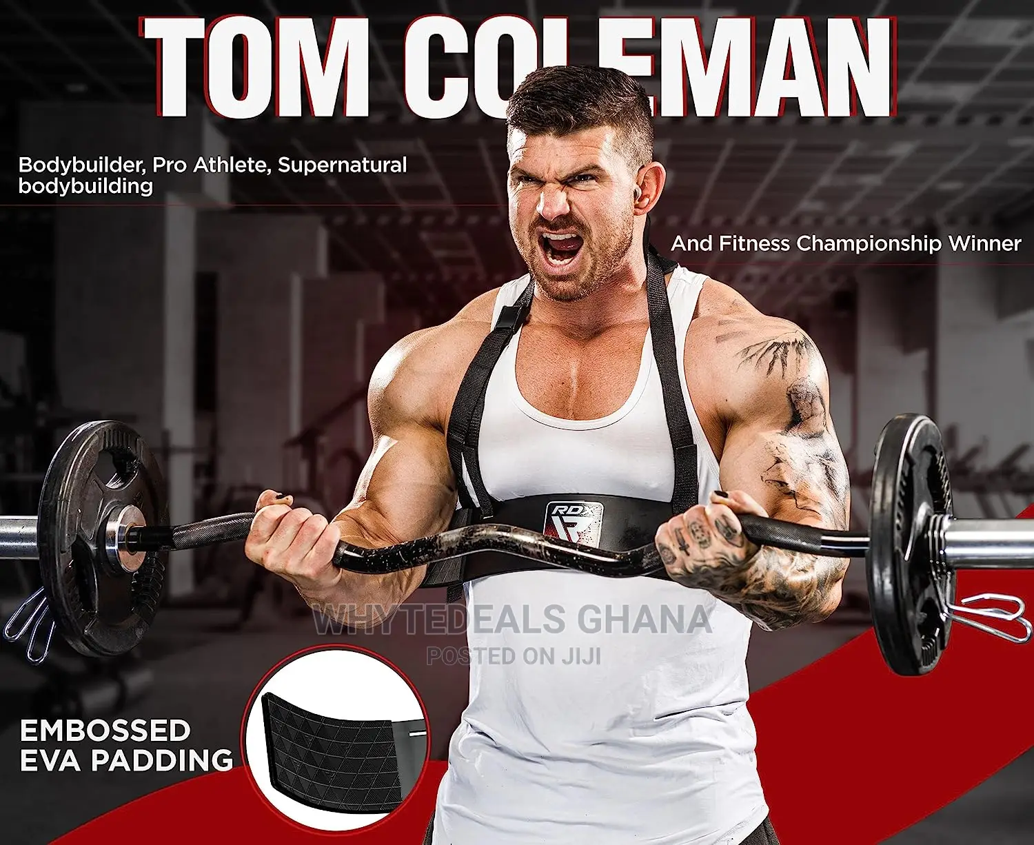 RDX Arm Blaster Biceps Triceps,Big Arms Fitness Curl Support