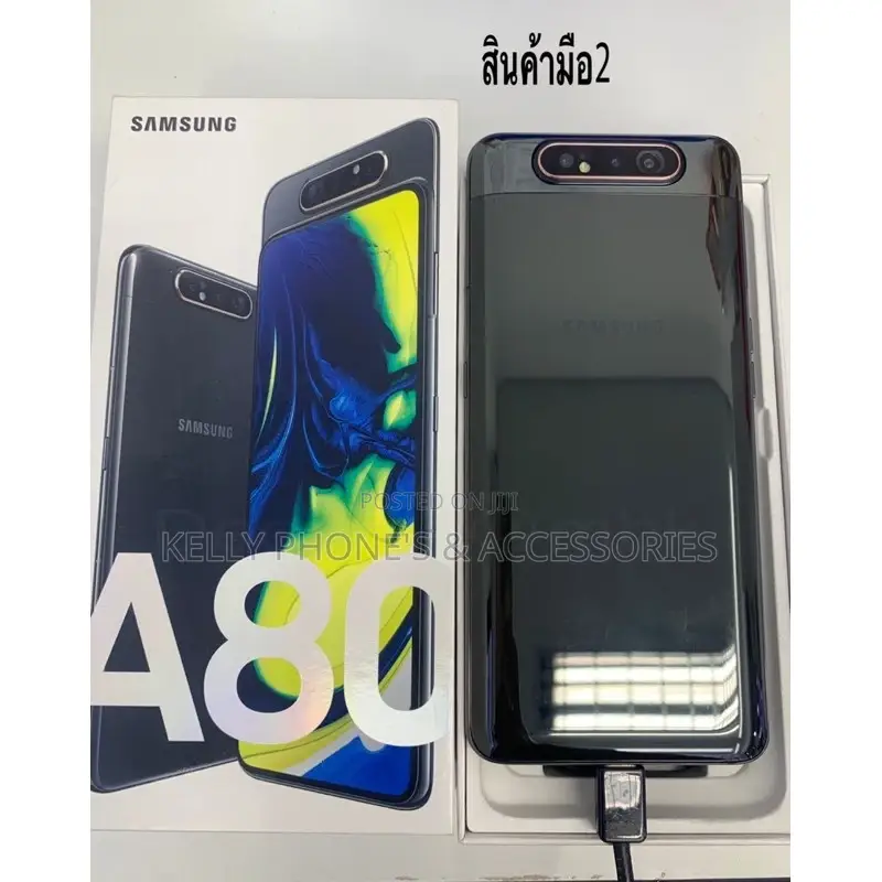 New Samsung Galaxy A80 128 GB Black