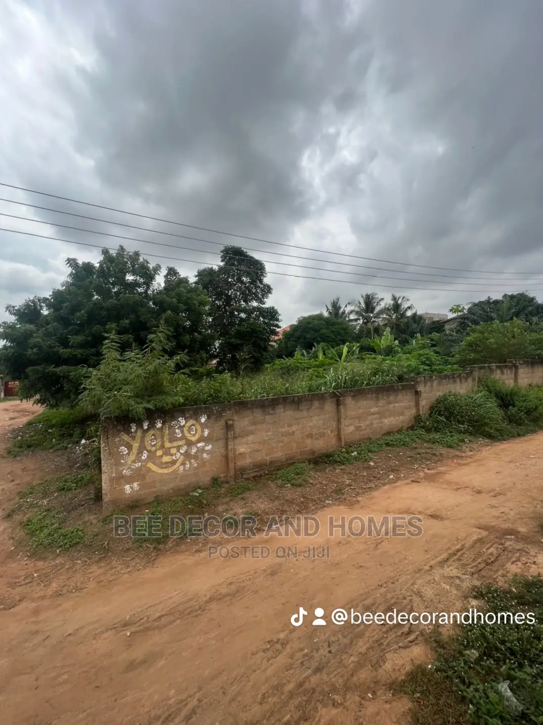 An Acre of Town Placid Town Land for Sale.