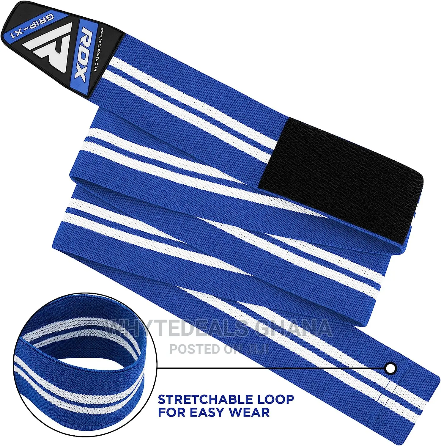 High Quality RDX Knee Wraps Squatting-Leg Press Workout Fit