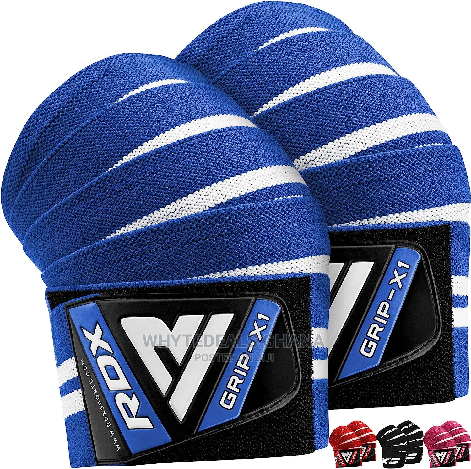 High Quality RDX Knee Wraps Squatting-Leg Press Workout Fit