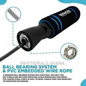 RDX Skipping Rope-Fat Burn Weight Loss Slimming Home WORKOUT