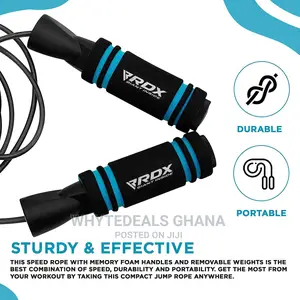 RDX Skipping Rope-Fat Burn Weight Loss Slimming Home WORKOUT