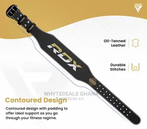 RDX Weightlifting Authentic Gym Leather Belt-Squat, Deadlift
