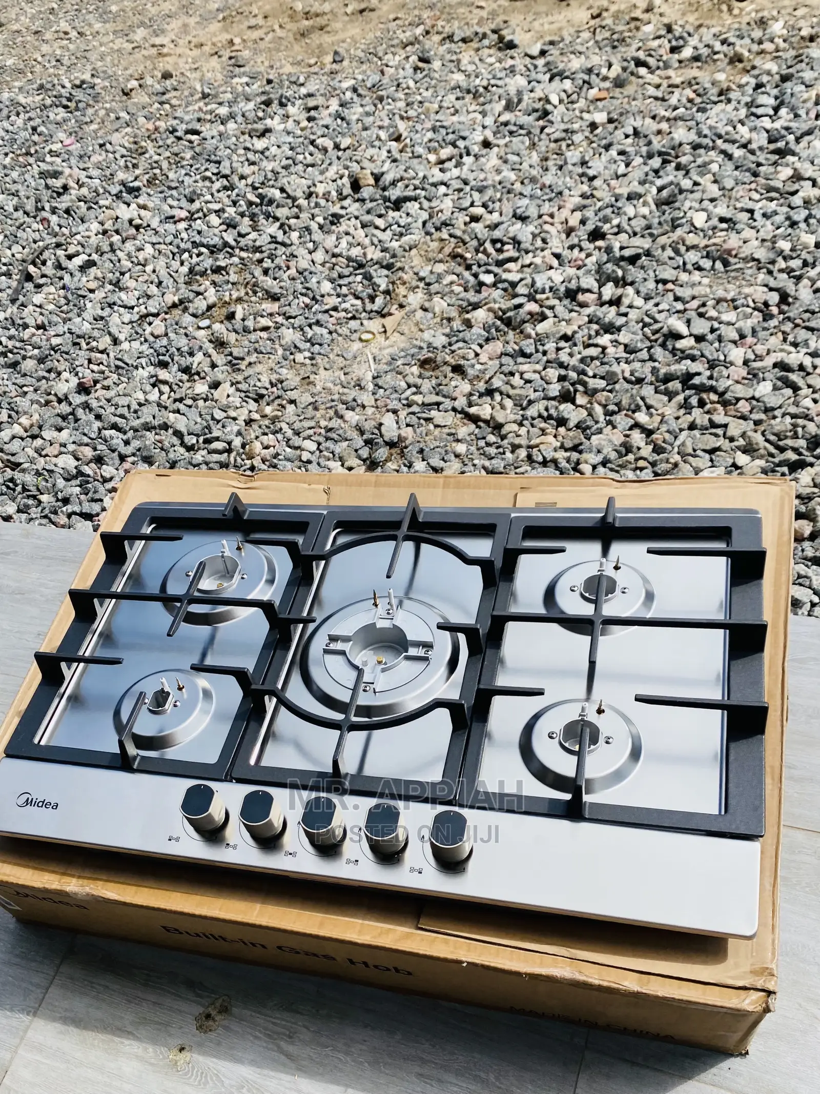 📦Purchase Midea 90cm 5 Burner Gas Hob(90G50ME)....Gray