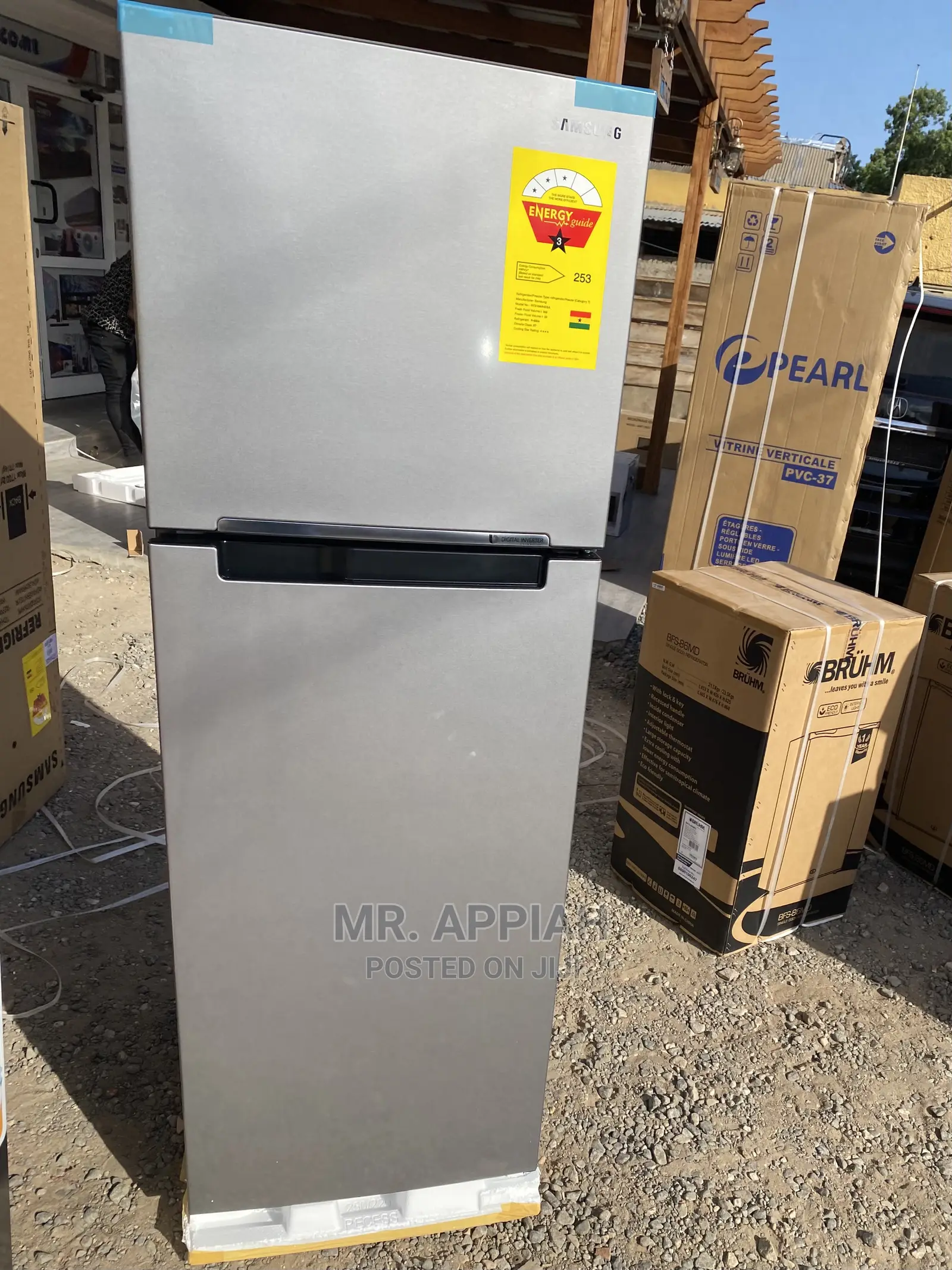 Samsung Rt31 Fridge Works Faster and Saves Energy.Sliver