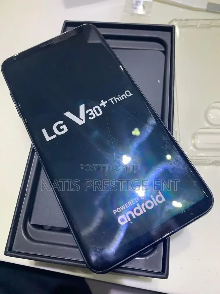 New LG V30 Plus 128 GB Black