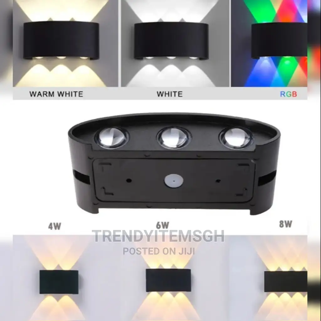 6W RGB LED Wall Lamp