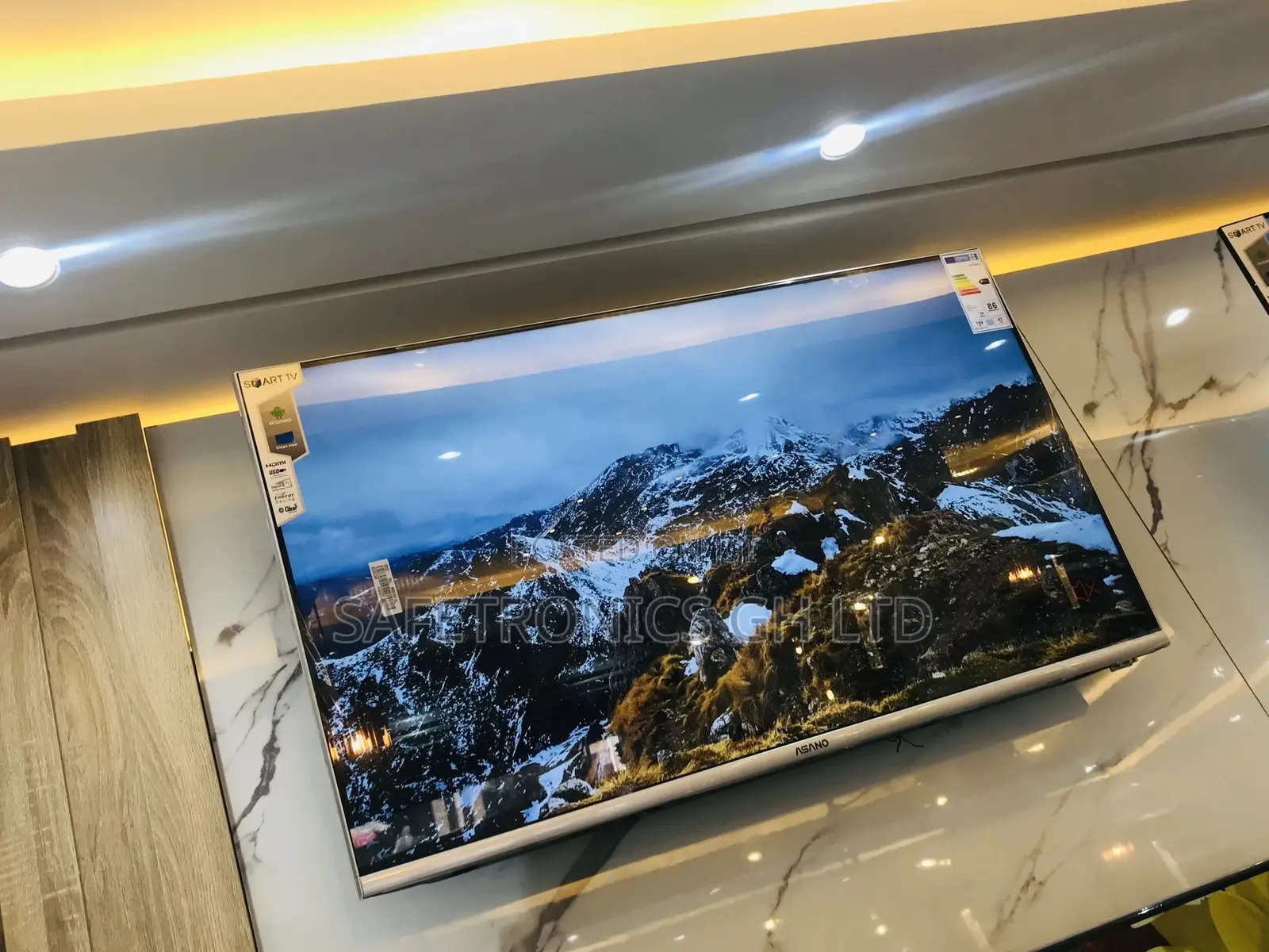 UHD Smart Led Asaon 65 Inches Bluetooth Unique Tv