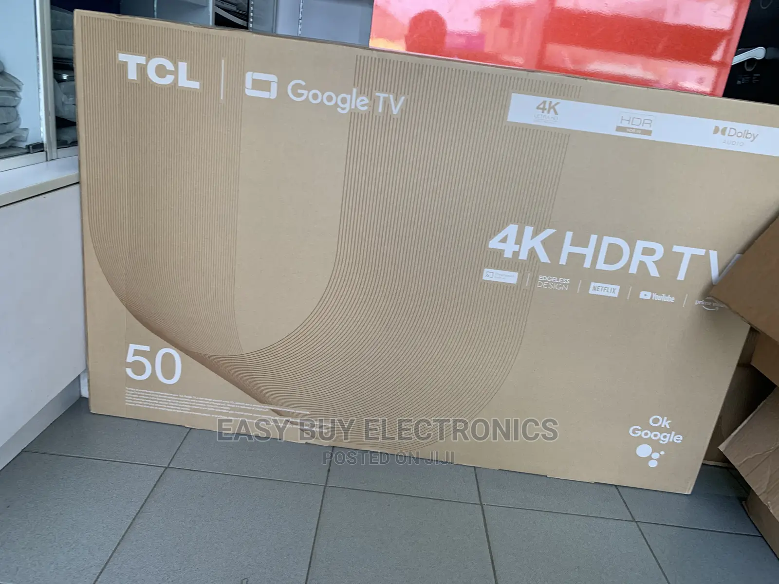 Premium Sleek TCL 50 HDR Tv Google