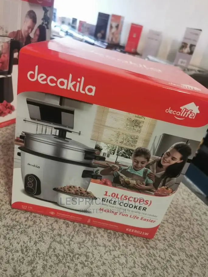 Decakila 1.0L Rice Cooker~ Delicious Meal
