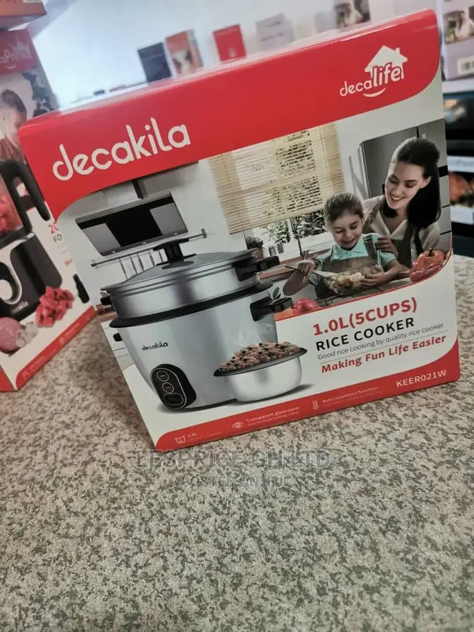 High Quality ~ Decakila 1.0L Rice Cooker